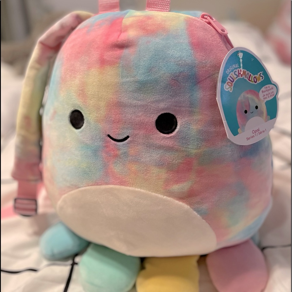 Opal squishmallow bag